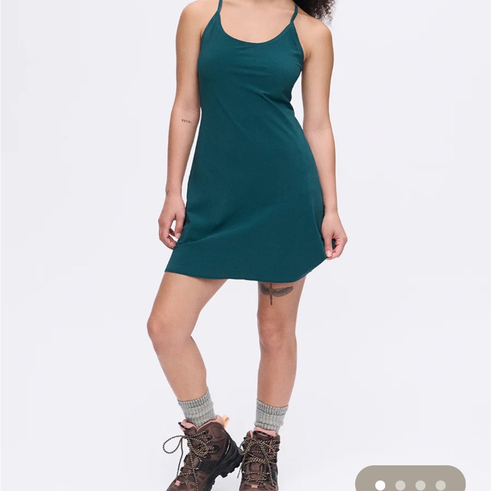 Outdoor Voices Teal Mini Dress